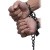 Tom of Finland Locking Chain Cuffs - металлические манжеты - sex-shop.ua