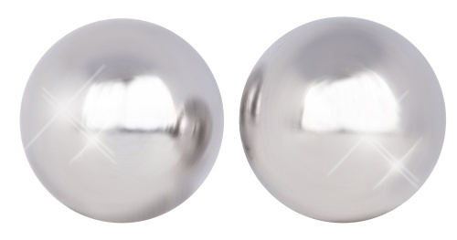 Ben Wa Love Balls - Вагінальні кульки, 1,8 см (сріблястий)