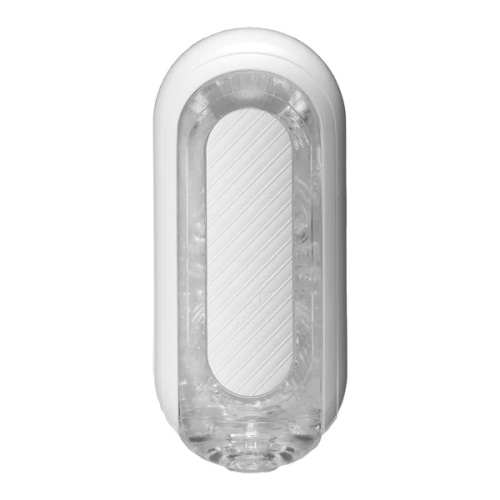 Tenga Flip Zero Gravity - Мастурбатор раскладной, 18х5 см (белый)
