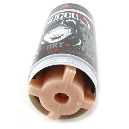 Flashlight Succu Dry - Мастурбатор рот вампіра з іклами, 19,5 х7 см