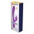 Wooomy Gili-Gili Vibrator with Heat - Вибратор-кролик, 20.2 x 3.4 см (фиолетовый) - sex-shop.ua