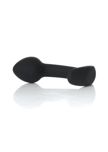 Анальная пробка Boys of Toys Silicone Black Curved Plug - размер S