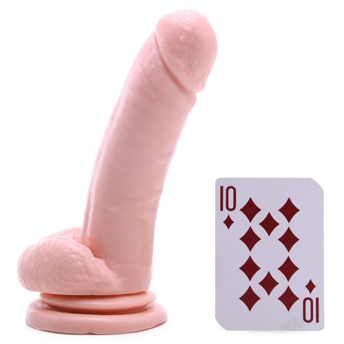 Фаллоимитатор Basix 8" SC Dong, 20x4.6 см