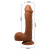 Beautiful Encounter Johnson Real Dildo Latin - Фаллоимитатор, 22 см (телесный) - sex-shop.ua