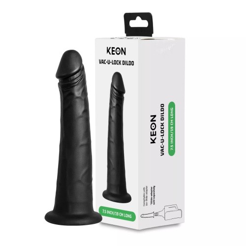 Kiiroo - Фаллоимитатор для Kiiroo Keon Vac-U-Lock Dildo, 19.1х4.7 см