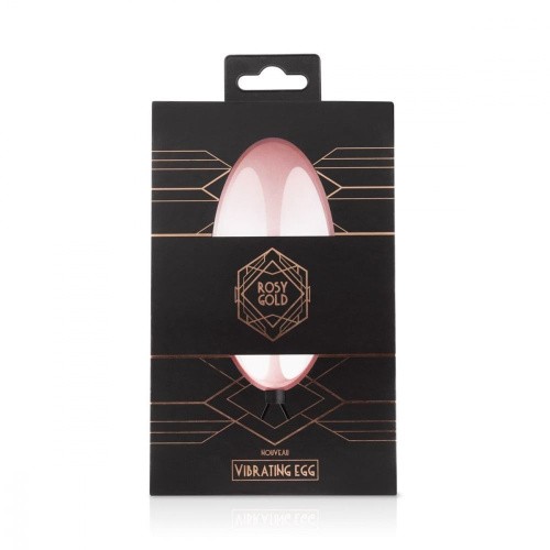 Rosy Gold - Nouveau Vibrating Egg - Виброяйцо, 7х3.5 см., (золотое) - sex-shop.ua