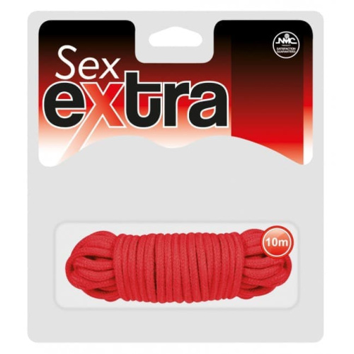 Веревка для связывания Nanma Sex Extra Love Rope, 10 м (пурпурный) - sex-shop.ua