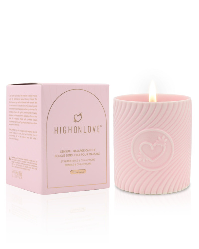 Массажная свеча Sensual Massage Candle, 250 мл (личи и мартини)