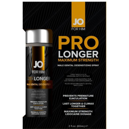 System JO Prolonger Spray with Lidocaine - Пролонгирующий спрей, 60 мл - sex-shop.ua