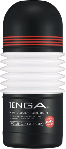 Tenga Rolling Head Cup Strong - мастурбатор, 15.5х6.9 см (білий) - купити в Україні | Секс шоп SEX-SHOP.ua