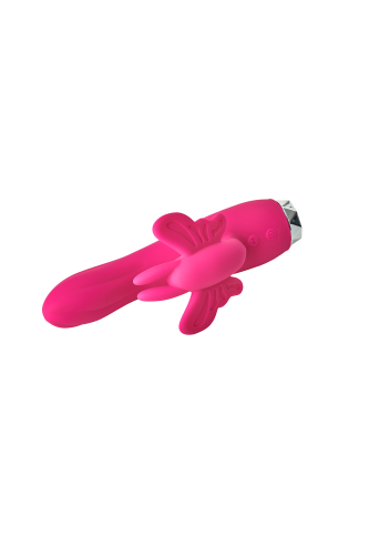 Dream Toys Flirts Butterfly - Вібратор-кролик, 17 см (рожевий)
