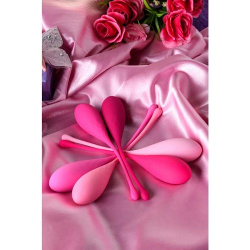 Toyfa Eromantica K-Rose - Набор вагинальных шариков, 16.1х2.8 см (розовый)