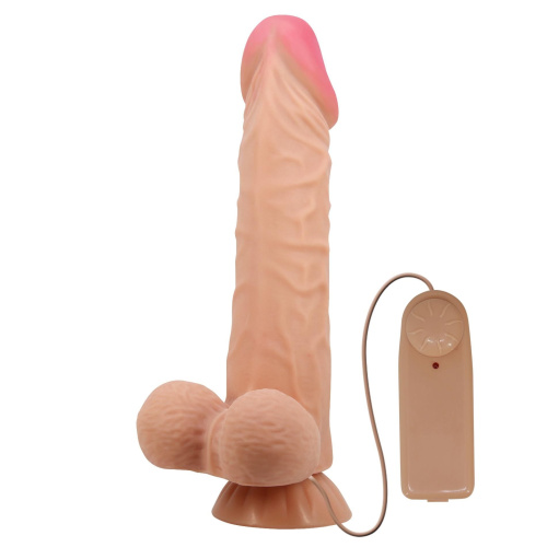 Вибратор Baile Sliding Skin Sadik 9,4''