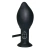 Orion True Black Vibrating Anal Plug анальная пробка с вибрацией, 17х2.6 см - sex-shop.ua