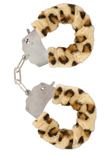 Наручники Furry Fun Cuffs (леопардовый) - sex-shop.ua