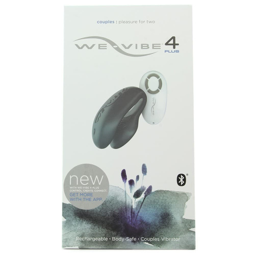 We-Vibe 4 Plus - Вибратор для двоих, 7х3 см (розовый) - sex-shop.ua