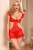 Dolce Piccante Lingerie - Сексуальный комплект, XL (красный)