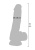 Фалоімітатор Get Real Clear Dildo 7 inch, 16 см - купити в Україні | Секс шоп SEX-SHOP.ua