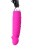 Toyfa - xBlack & Red, Vibrator, 6 vibration modes - Вибратор с плетью, 16х3.5 см (розовый)