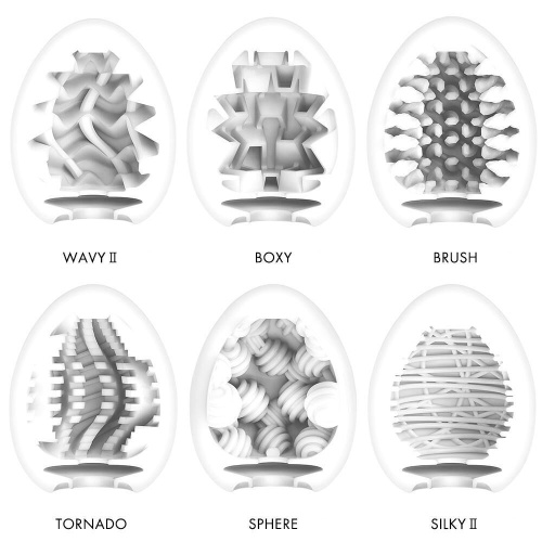 Набір мастурбаторів Tenga Egg New Standard Pack, 6 шт - купити в Україні | Секс шоп SEX-SHOP.ua