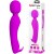 LyBaile Pretty Love Curtis Massager Purple - Вибратор-микрофон с клиторальным отростком, 23.1х4.8 см (фиолетовый)