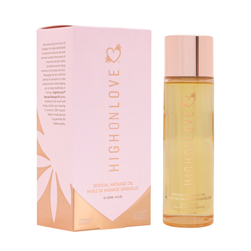 Массажное масло Sensual Massage Oil Lychee Martini, 120 мл (Личи и Мартини)