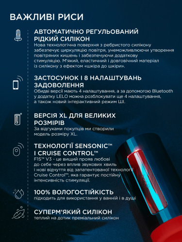 Смарт мастурбатор LELO F1S V3 XL - купити в Україні | Секс шоп SEX-SHOP.ua