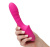 So Divine - Pash Ribbed G-spot Vibrator - Ребристый вибратор для точки G, 12.5х3.4 см (розовый) - sex-shop.ua