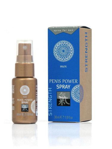 Стимулирующий спрей для мужчин Shiatsu Penis Power Spray Men, 30 мл - sex-shop.ua