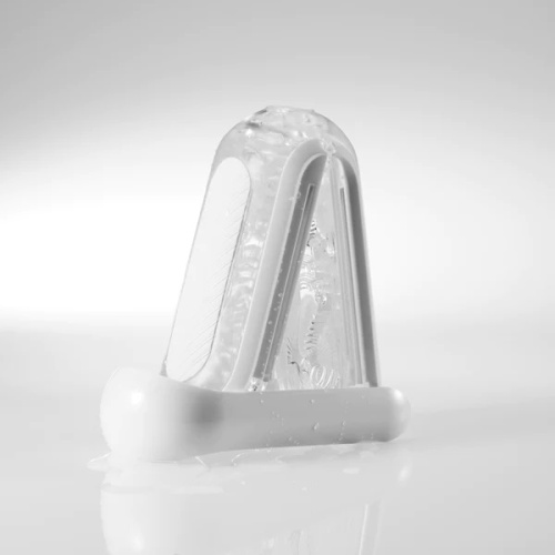 Tenga Flip Zero Gravity - Мастурбатор раскладной, 18х5 см (белый)