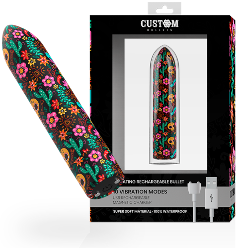 Custom Bullets Spring - Вибропуля, 6,25х2 см (разноцветный) - sex-shop.ua