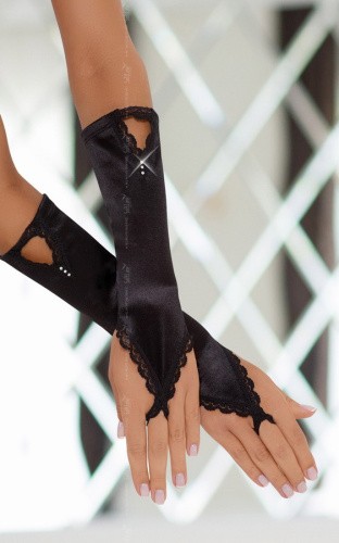 SoftLine - Gloves 7710 - Перчатки, XXL (черный) - sex-shop.ua