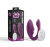 Didi Sync Passion Massager - Вибратор на пульте управления (фиолетовый) - sex-shop.ua