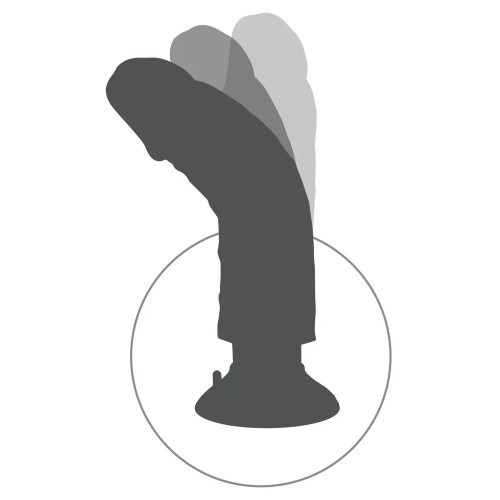 Pipedream King Cock Flesh - Вибратор, 18.7х5 см