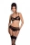 Passion Lovelia Set - Комплект белья, S/M (чёрный)