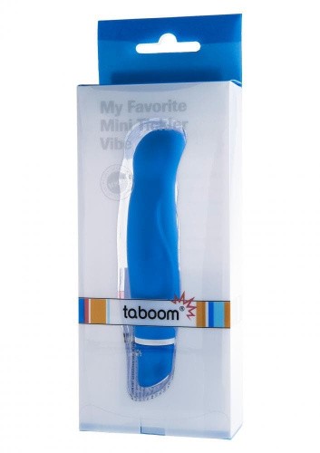 Taboom My Favorite Minitickler Vibe - вибратор для точки G, 12х3 см (розовый) - sex-shop.ua