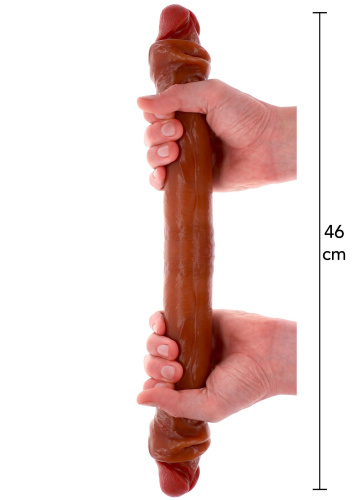 Двухсторонний фаллоимитатор Get Real Double Dong, 46 см