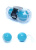 Boss Duo-Balls Light Blue - Вагинальные шарики, 21х3,3 см (голубой) - sex-shop.ua