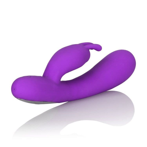 California Exotic Novelties Embrace Massaging G-Rabbit - вибратор-кролик для точки G, 13х3.3 см (фиолетовый) - sex-shop.ua