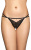 SoftLine G-String 2496 - Женские стринги, M/L (черный)