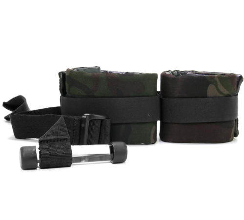 CalExotics Camo Over The Door Cuffs - наручники с фиксацией на двери, (камуфляжные)