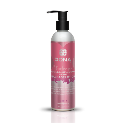 Dona Massage Lotion Blushing Berry - Масажний лосьйон, 235 мл