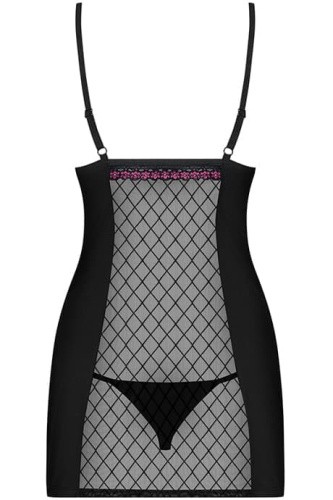 Милая эротическая сорочка Obsessive 819-CHE-1 (S/M)