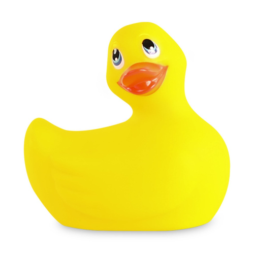Big Teaze Toys I Rub My Duckie Classic v2.0 - Вибромассажер уточка скромняжка, 9 см (желтый)