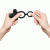 LyBaile Pretty Love Vibro Penis Sleeve Black IV - Эрекционное виброкольцо, 20.3х6.3 см