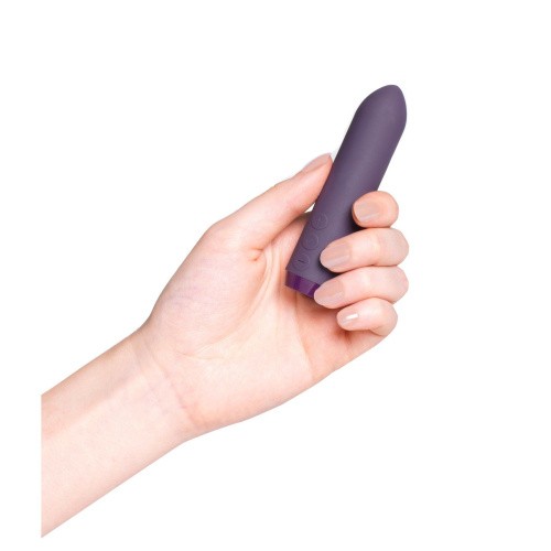 Je Joue Classic Bullet Vibrator Purple - минивибратор с фиксацией на палец, 9х2,4 см. (пурпурный) - sex-shop.ua