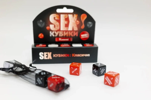 FunGamesShop - SEX-Кубики «Класичні» (UA) - sex-shop.ua