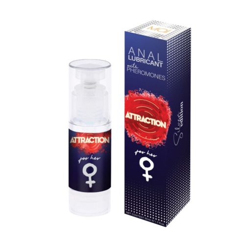 Mai Attraction Anal For Her - Анальна змазка на водній основі з феромонами, 50 мл