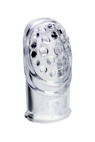 Toyfa Set of finger sleeves A-toys Favi комплект насадок на пальці, 2 шт. 3.5 см (прозорий) - купити в Україні | Секс шоп SEX-SHOP.ua