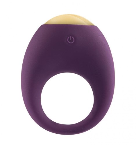 ToyJoy Eclipse Vibrating Cock Ring - виброкольцо, 10х3.3 см (фиолетовый) - sex-shop.ua